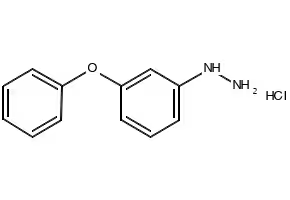 3-Benzyloxyphenylhydrazine hydrochloride structure, CAS 109221-90-1