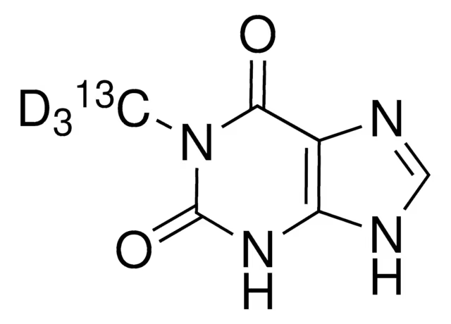 1-Methylxanthine-D3 structure, CAS 109987-37-3