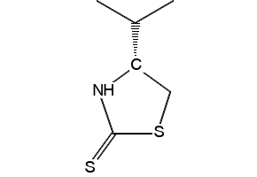 (R)-4-Isopropylthiazolidine-2-thione structure, CAS 110199-16-1