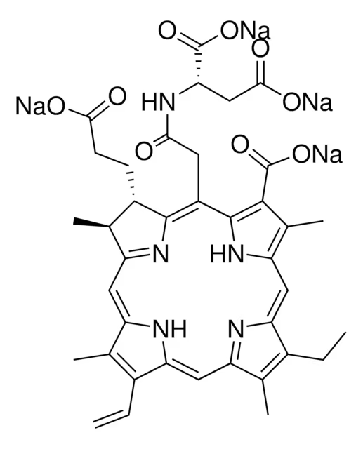 Talaporfin structure, CAS 110230-98-3