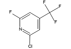 2-Chloro-6-fluoro-4-(trifluoromethyl)phenylhydrazine structure, CAS 110499-66-6
