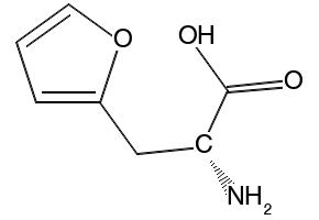 D-3-(2-Furyl)alanine structure, CAS 110772-46-8