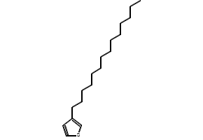 3-Tetradecylthiophene structure, CAS 110851-66-6