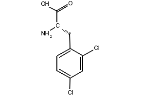 2,4-Dichloro-L-phenylalanine structure, CAS 111119-36-9