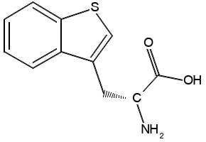D-3-(3-Benzothienyl)alanine structure, CAS 111139-55-0