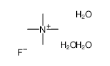 Tetramethylammonium fluoride trihydrate structure, CAS 111203-44-2