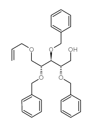 5-O-Allyl-2,3,4-tri-O-benzyl-D-ribitol structure, CAS 111549-97-4