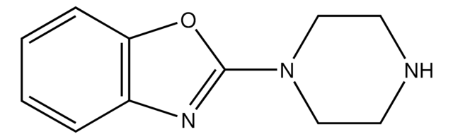 2-Piperazino-1,3-benzoxazole structure, CAS 111628-39-8