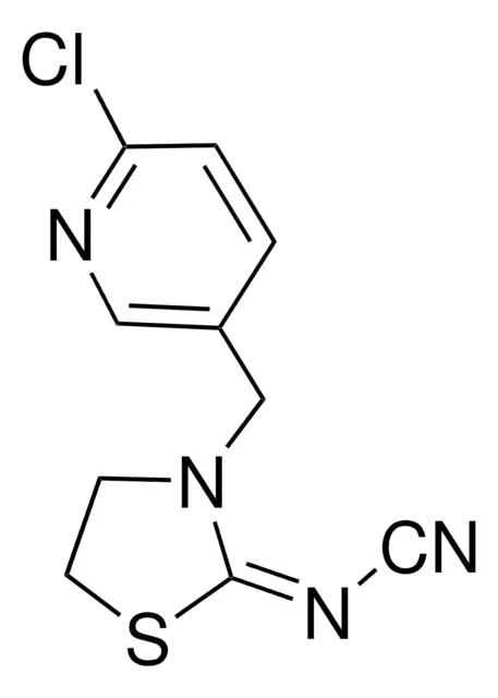 Thiacloprid structure, CAS 111988-49-9
