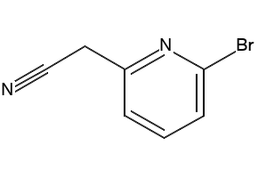 (6-Bromopyridin-2-yl)acetonitrile structure, CAS 112575-11-8