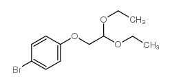 4-Bromophenoxyacetaldehyde diethylacetal structure, CAS 112598-18-2