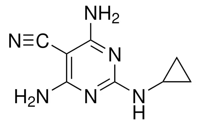 Dicyclanil structure, CAS 112636-83-6