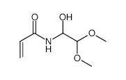 N-(1-Hydroxy-2,2-dimethoxyethyl)-2-propenamide structure, CAS 112642-92-9