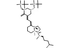 [[(1a,3b,5E,7E)-9,10-Secocholesta-5,7,10(19)-triene-1,3-diyl]bis(oxy)]bis[(1,1-dimethylethyl)dimethylsilane] structure, CAS 112670-85-6