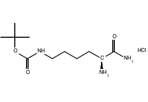 N'-Boc-L-lysinamide hydrochloride structure, CAS 112803-72-2