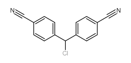 4-[alpha-(4-Cyanophenyl)-chloromethyl]-benzonitrile structure, CAS 112809-57-1