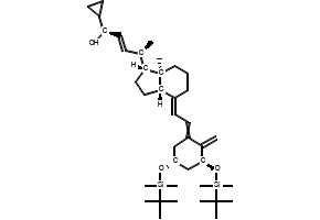 Bis-TBDMS-trans-calcipotriol structure, CAS 112849-27-1