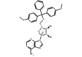 5'-O-[Bis(4-methoxyphenyl)phenylmethyl]cytidine structure, CAS 112897-99-1