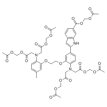 Indo 1-AM structure, CAS 112926-02-0