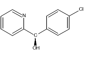 (R)-(4-Chlorophenyl)(pyridin-2-yl)methanol structure, CAS 112966-26-4