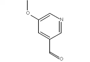 5-Methoxy-3-pyridinecarboxaldehyde structure, CAS 113118-83-5