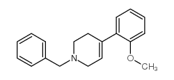 1-Benzyl-4-(2-methoxyphenyl)tetrahydropyridine structure, CAS 113411-59-9