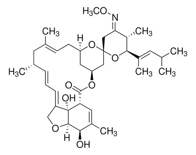 Moxidectin structure, CAS 113507-06-5