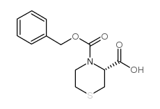 (S)-4-Cbz-Thiomorpholine-3-carboxylic acid structure, CAS 114580-19-7
