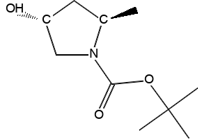 (2R,4R)-N-Boc-4-hydroxy-2-methylpyrrolidine structure, CAS 114676-93-6