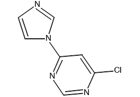 4-Chloro-6-(1H-imidazol-1-yl)pyrimidine structure, CAS 114834-02-5