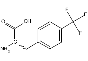 4-(Trifluoromethyl)-L-phenylalanine structure, CAS 114926-38-4
