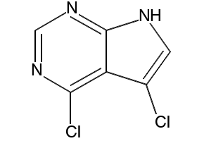 4,5-Dichloro-7H-pyrrolo[2,3-d]pyrimidine structure, CAS 115093-90-8