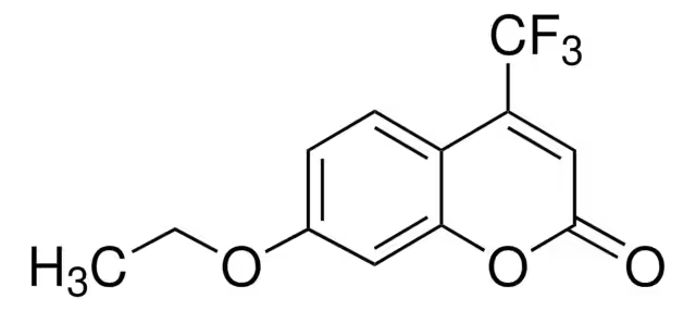 7-Ethoxy-4-(trifluoromethyl)coumarin structure, CAS 115453-82-2