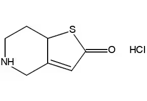 5,6,7,7a-Tetrahydrothieno[3,2-c]pyridine-2(4H)-one hydrochloride structure, CAS 115473-15-9