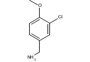 3-Chloro-4-methoxybenzenemethanamine structure, CAS 115514-77-7