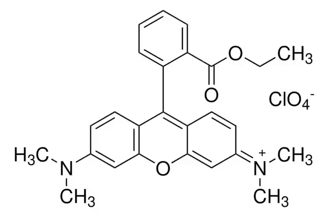Tetramethylrhodamine ethyl ester perchlorate structure, CAS 115532-52-0