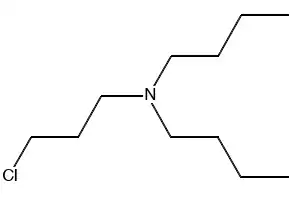 N-Butyl-N-(3-chloropropyl)-1-butanamine hydrochloride structure, CAS 115555-77-6