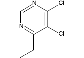 4,5-Dichloro-6-ethylpyrimidine structure, CAS 115617-41-9