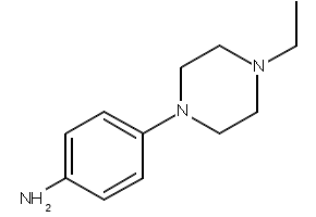 4-(4-Ethylpiperazin-1-ly)aniline structure, CAS 115619-01-7