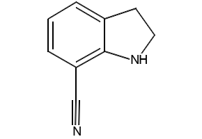 7-Cyanoindoline structure, CAS 115661-82-0