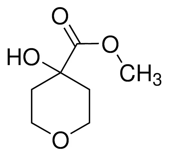 Tetrahydro-4-hydroxy-2H-pyran-4-carboxylic acid methyl ester structure, CAS 115996-72-0