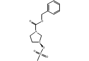 (S)-1-Benzyl-3-[(p-tolylsulfonyl)oxy]pyrrolidine structure, CAS 116183-79-0