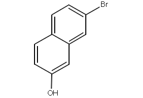 2-Bromo-7-hydroxynaphthalene structure, CAS 116230-30-9