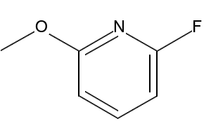 2-Fluoro-6-methoxypyridine structure, CAS 116241-61-3