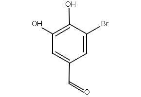 3-Nitro-4,5-dihydroxybenzaldehyde structure, CAS 116313-85-0