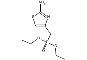 Diethyl [(2-chloroethoxy)methyl]phosphonate structure, CAS 116384-56-6