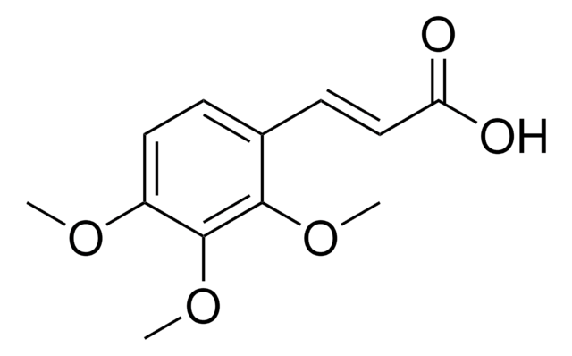 trans-3-(2,3,4-Trimethoxyphenyl)-2-propenoic acid structure, CAS 116406-19-0