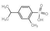 4-Isopropyl-2-methylbenzene-1-sulfonic acid structure, CAS 116496-16-3