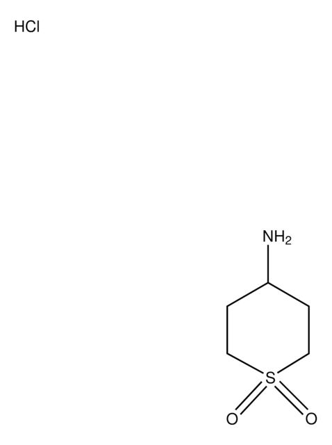 4-Aminotetrahydro-2H-thiopyran 1,1-dioxide hydrochloride structure, CAS 116529-31-8
