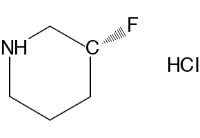 3-FLUOROPIPERIDINE structure, CAS 116574-75-5